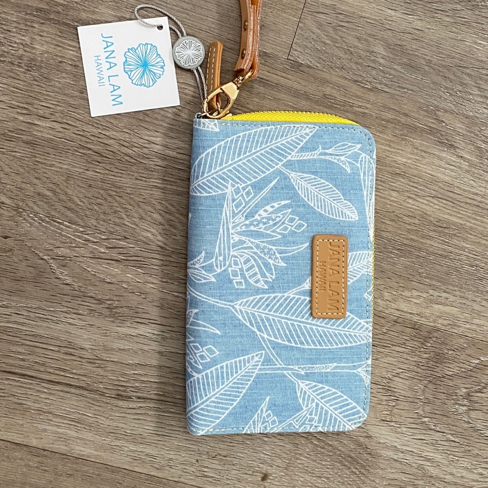 NEW jana lam zip wallet